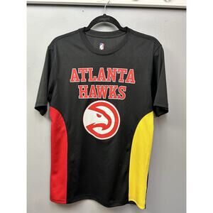 Tre Young #11 Atlanta Hawks NBA Jersey T-shirt Mens size Small Black Performance